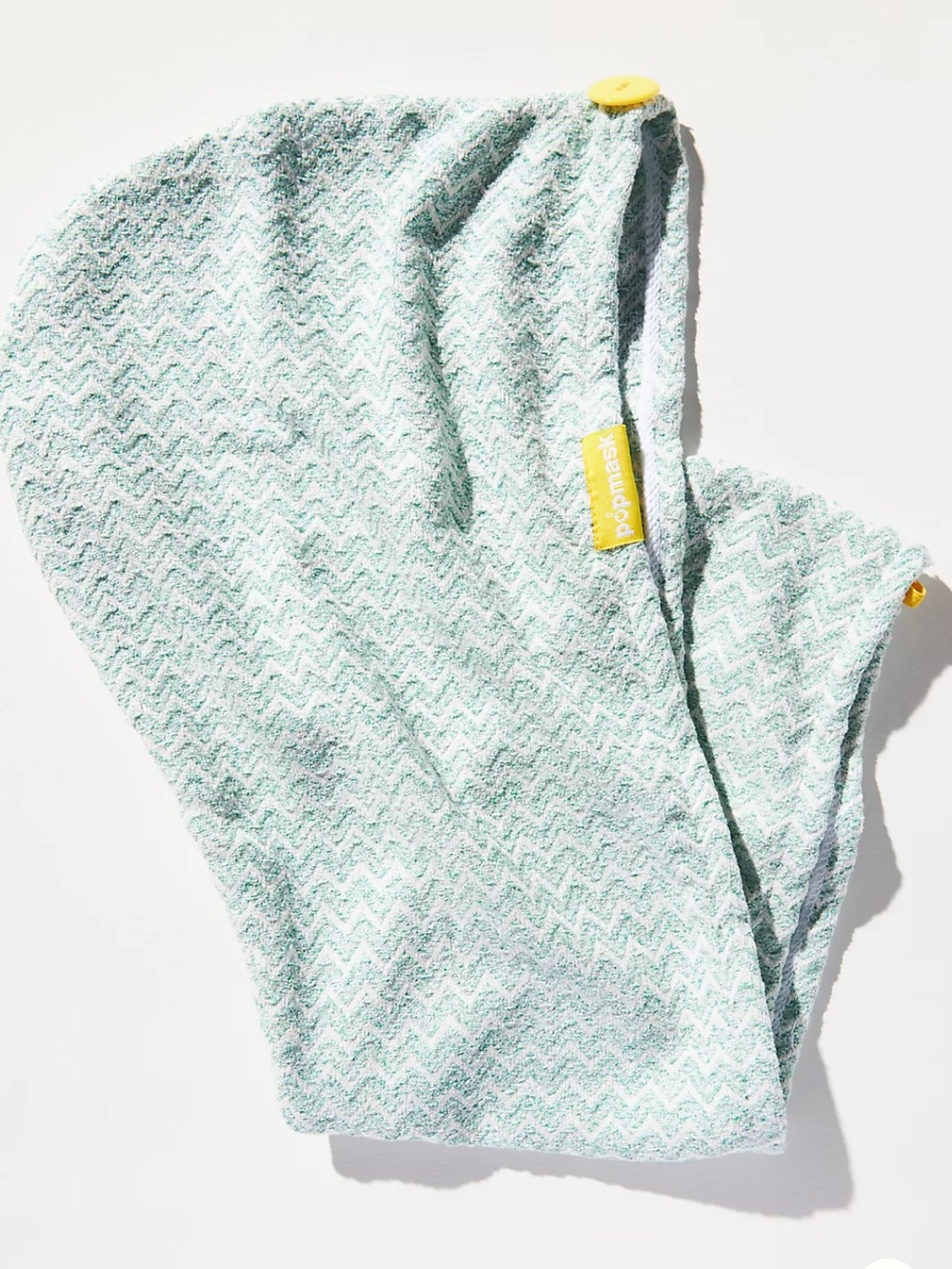 Popmask Microfiber Hair Turban Wrap - Light Green